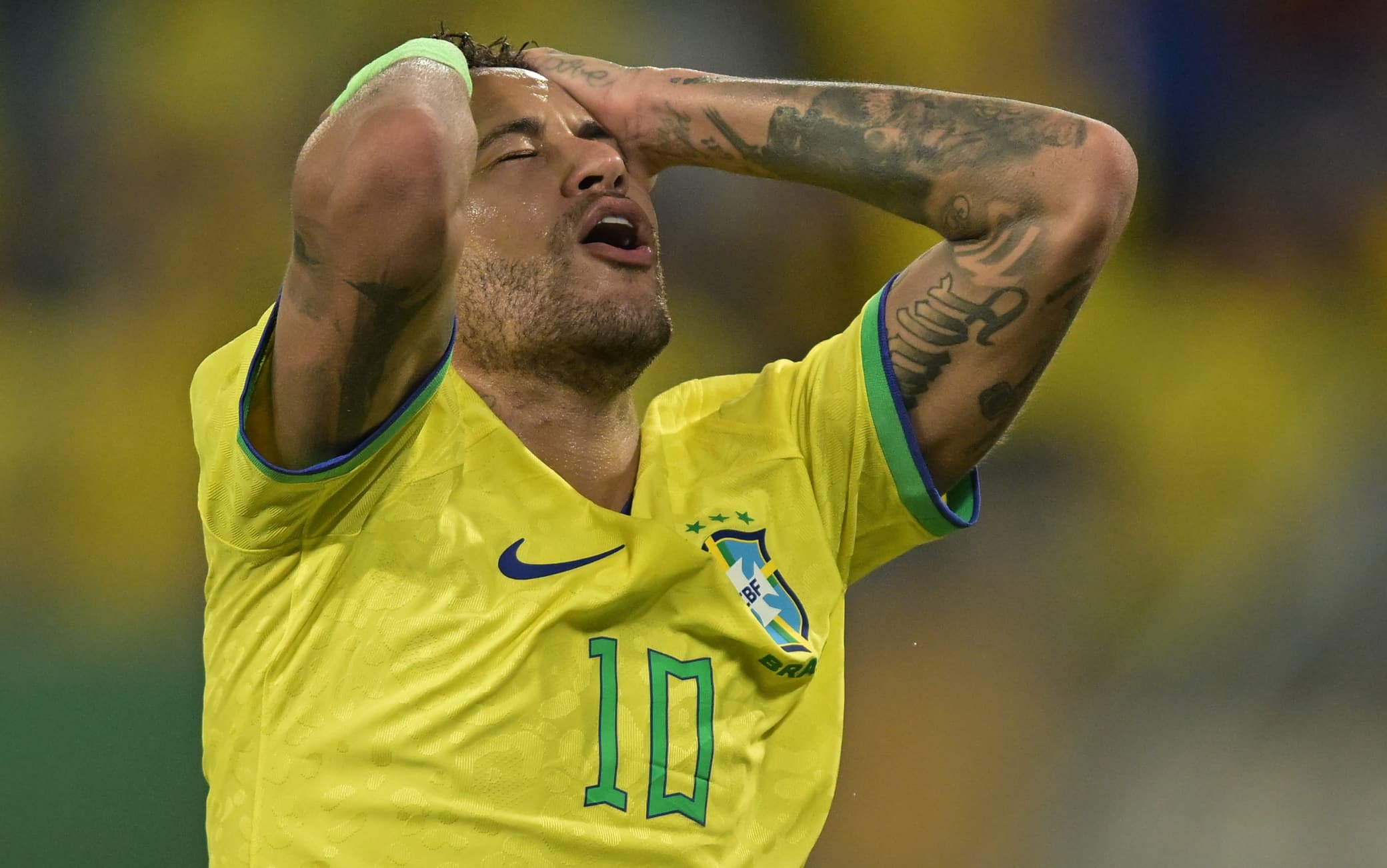 Infortunio Neymar, lesione di 2° grado al polpaccio: a rischio per Brasile-Marocco