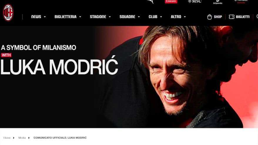 Milan, Modric rinnova per riscattare la scorsa stagione