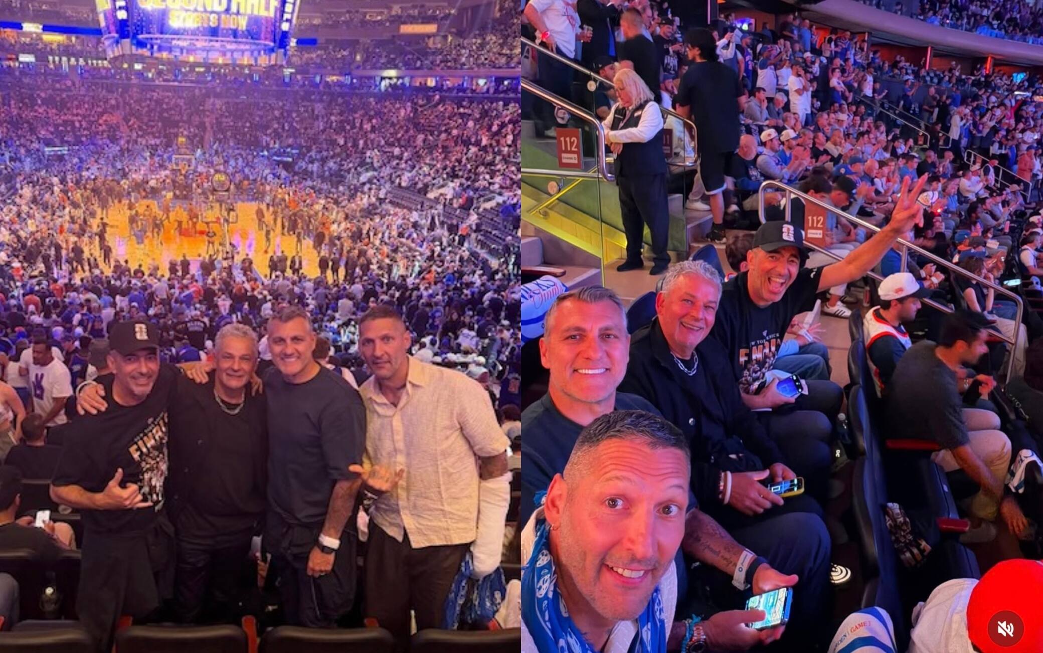 NBA Finals, New York si tinge d’azzurro: Baggio, Vieri e Materazzi sugli spalti per gara-3
