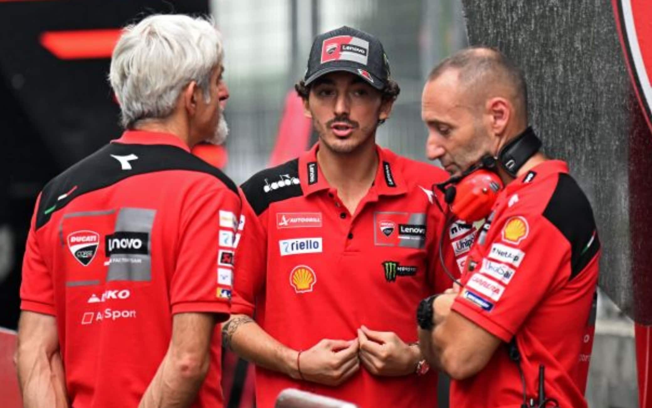 Ducati, Dall'Igna: "L'addio con Bagnaia prima di fine stagione non è un'opzione"