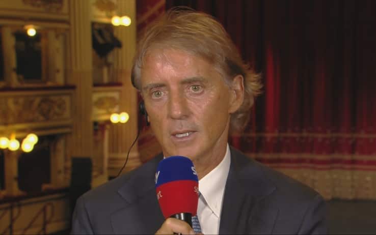 Italia, Mancini: "La nostra Nazionale è ancora tra le prime 10 al mondo"