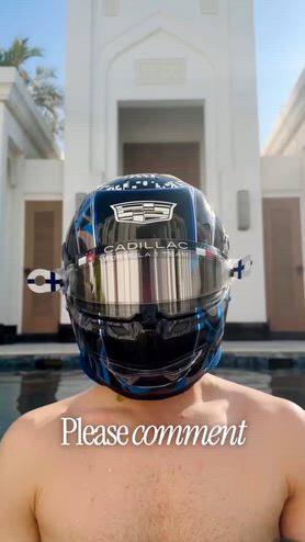 Bottas presenta il casco 2026: finale... particolare