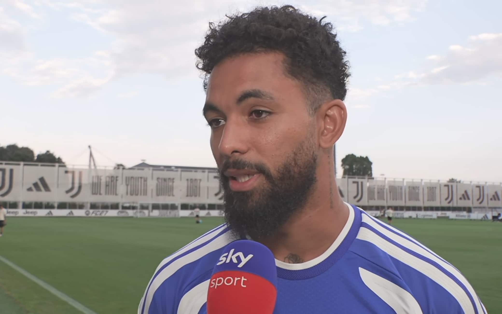 Douglas Luiz dopo il gol al Nizza: "Contento dell'opportunità, voglio restare alla Juve"