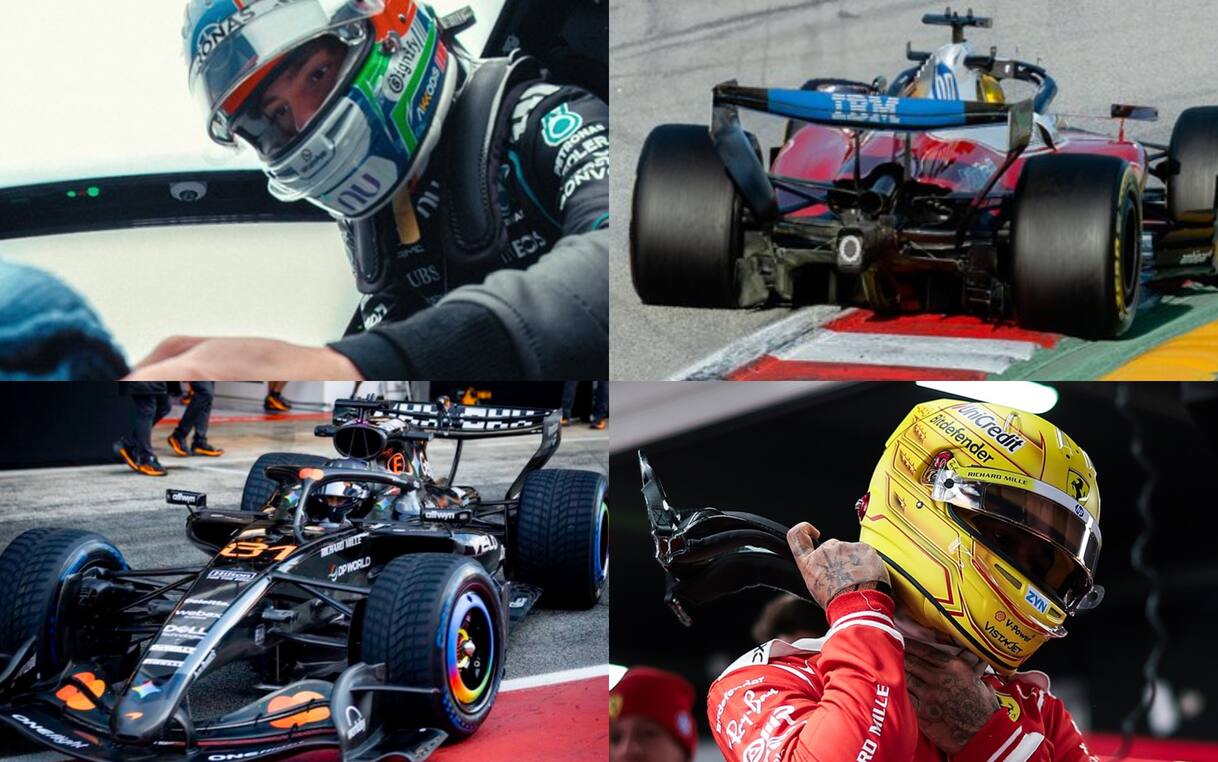 F1, shakedown a Barcellona: le foto della quarta giornata da Montmeló ...