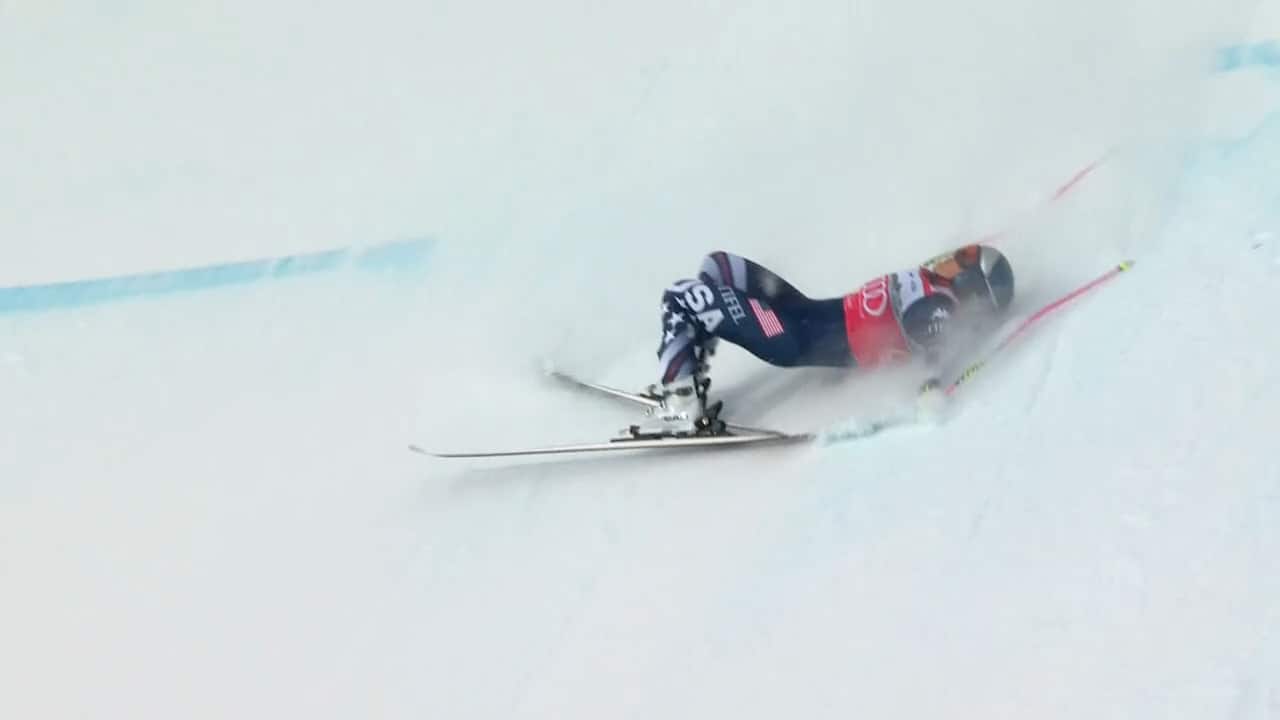 Vonn, il video della caduta a Crans Montana (e di altre due atlete): discesa cancellata