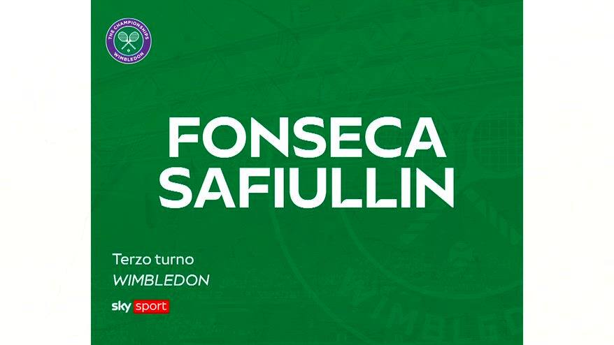 Safiullin-Fonseca: highlights Wimbledon. VIDEO