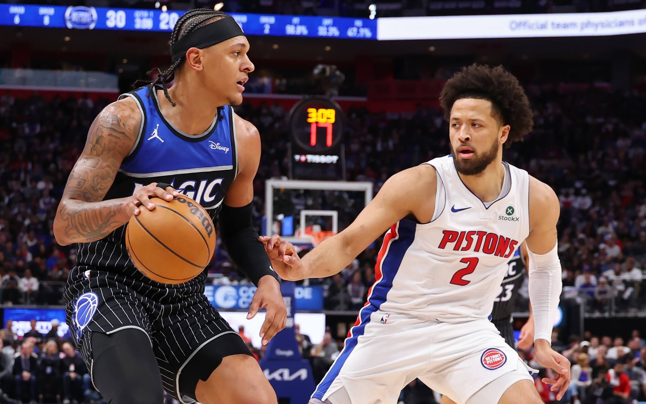 NBA, Cunningham e Banchero come Baylor e Robertson: 45 punti nella sfida tra prime scelte
