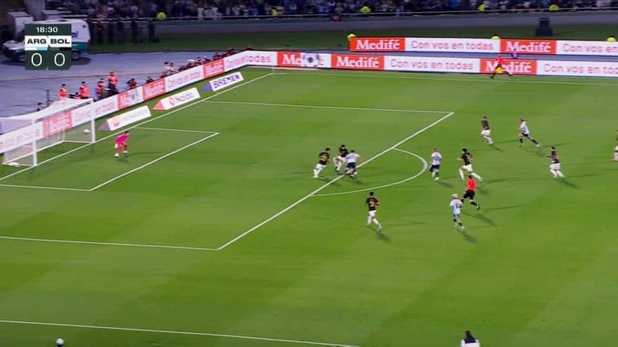 Lautaro-Nico Paz in gol, Argentina-Bolivia 4-0