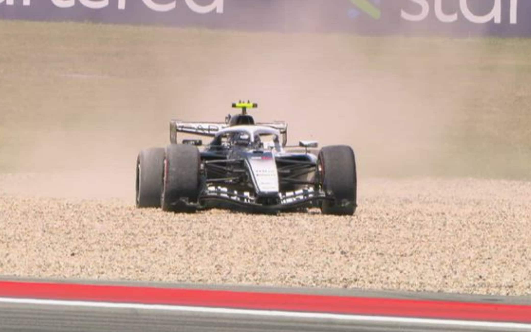 Bottas, testacoda nelle FP3 a Barcellona: problemi ai freni per la Cadillac. VIDEO