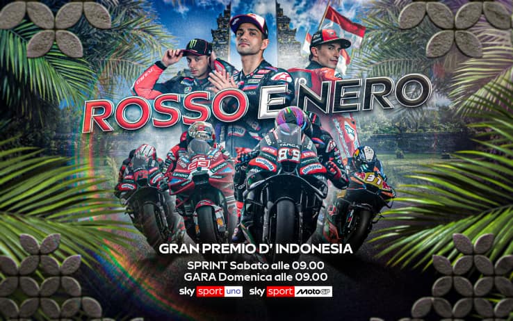 MotoGP, orari GP Indonesia: dove vedere la gara a Mandalika in tv e streaming su Sky e NOW