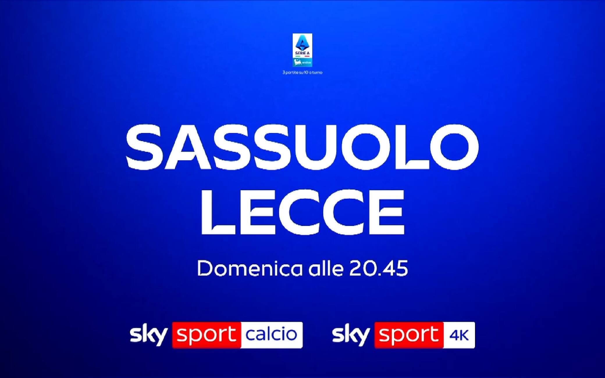 Sassuolo-Lecce, dove vedere la partita in tv: gli orari