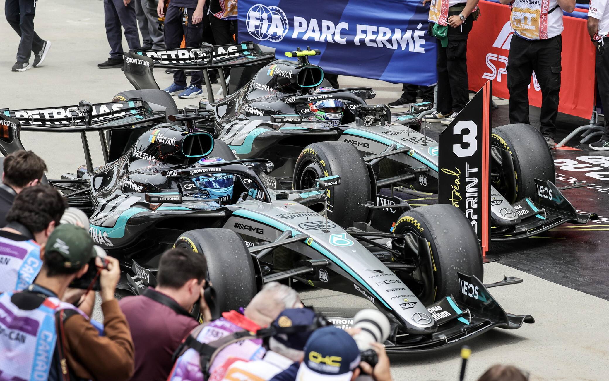Con pioggia e freddo nel GP Canada la Mercedes può essere più vulnerabile