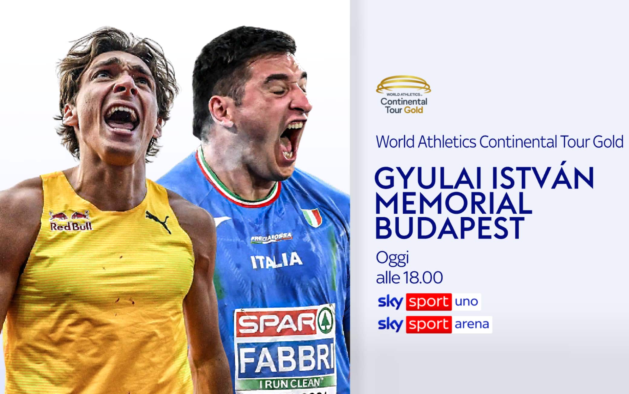 Continental Tour Gold a Budapest con cinque azzurri. Oggi alle 18 live su Sky. 