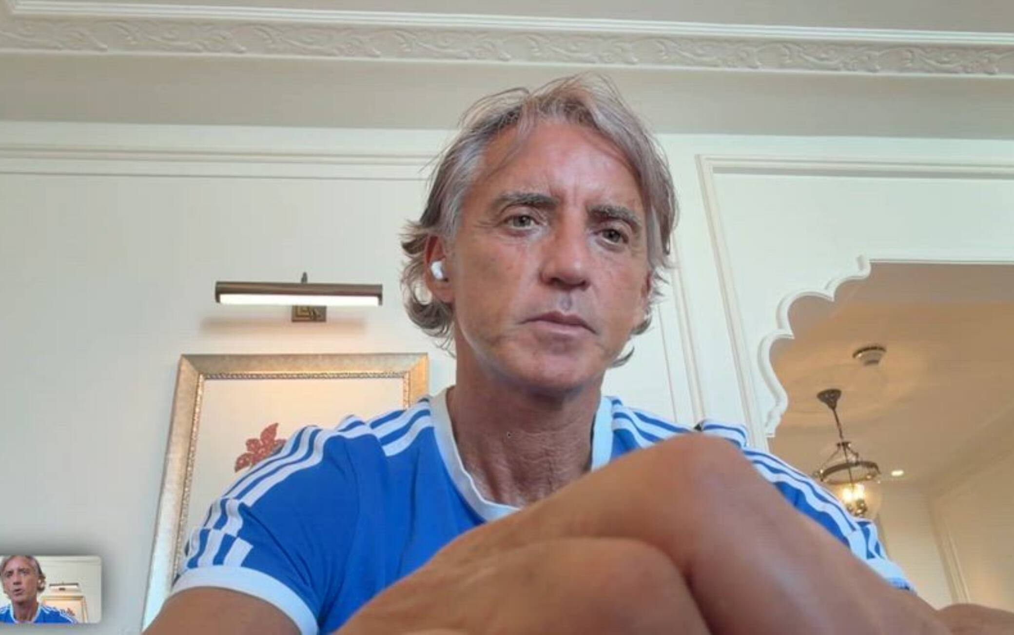 Mancini in azzurro ad Unplugged: "Mihajlovic manca, 30 anni fa era un altro calcio"