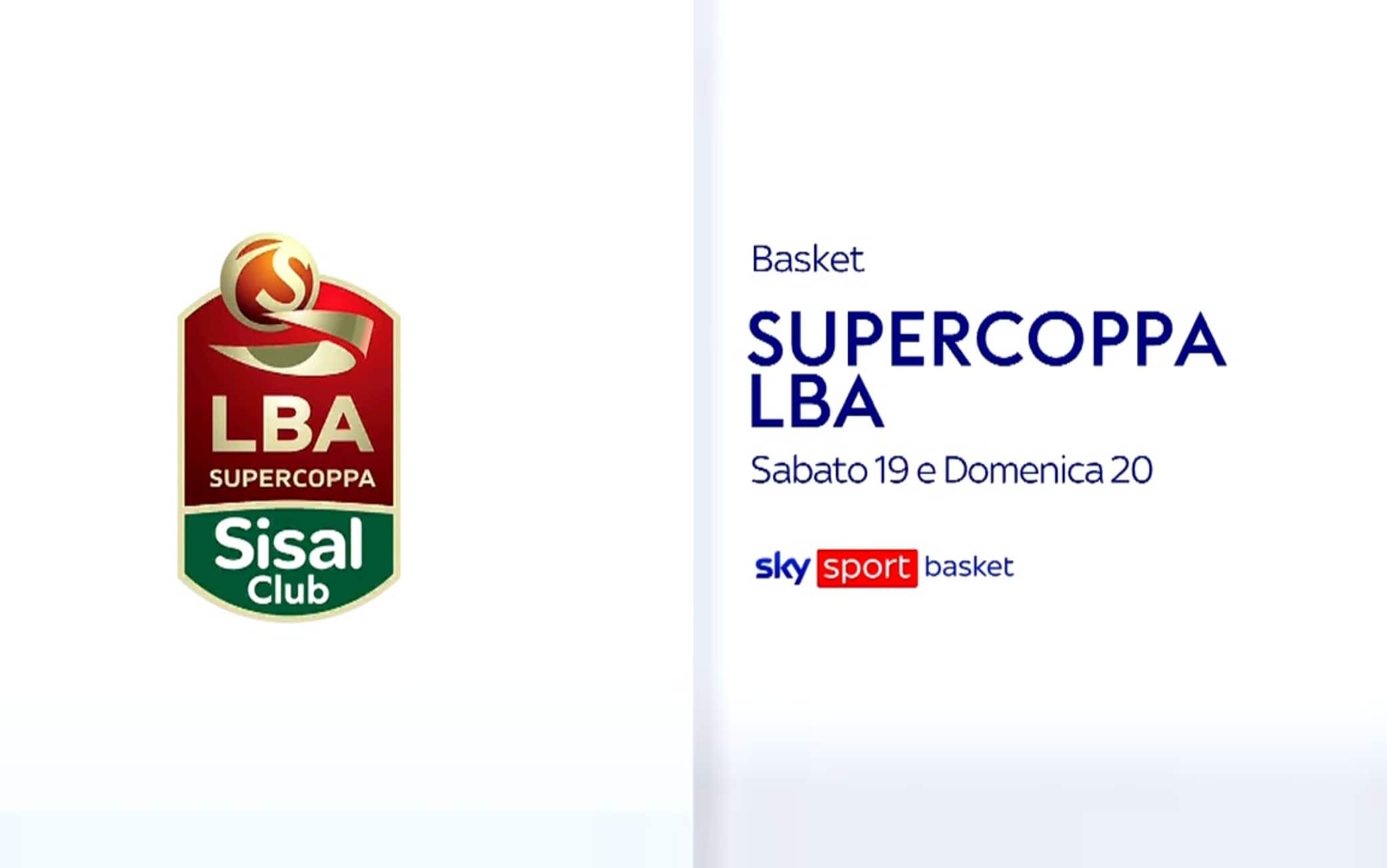 Supercoppa Italiana di basket 2026, dove vedere le partite in tv e streaming