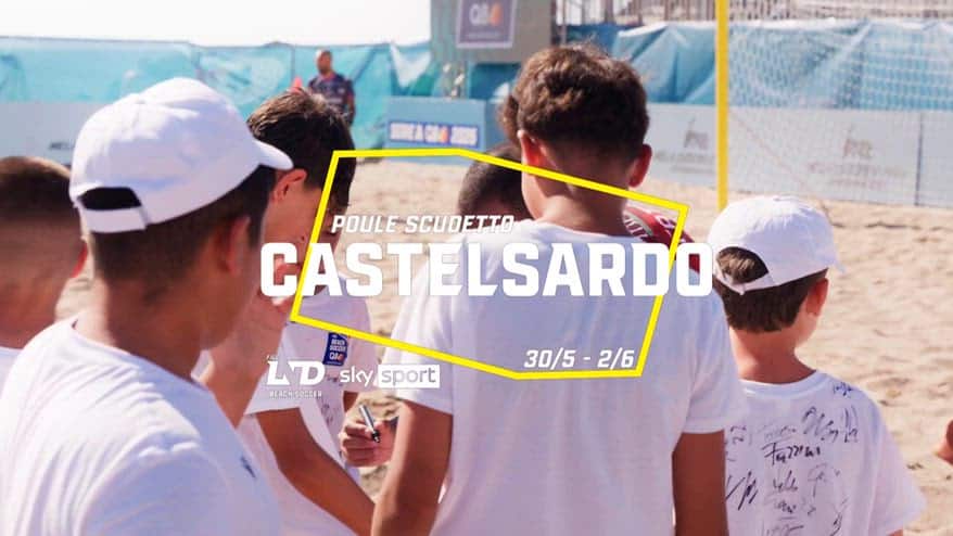 Serie A Beach Soccer, la prima tappa di Castelsardo