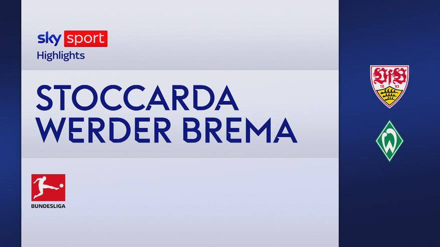 Stoccarda-Werder Brema 1-1: gol e highlights