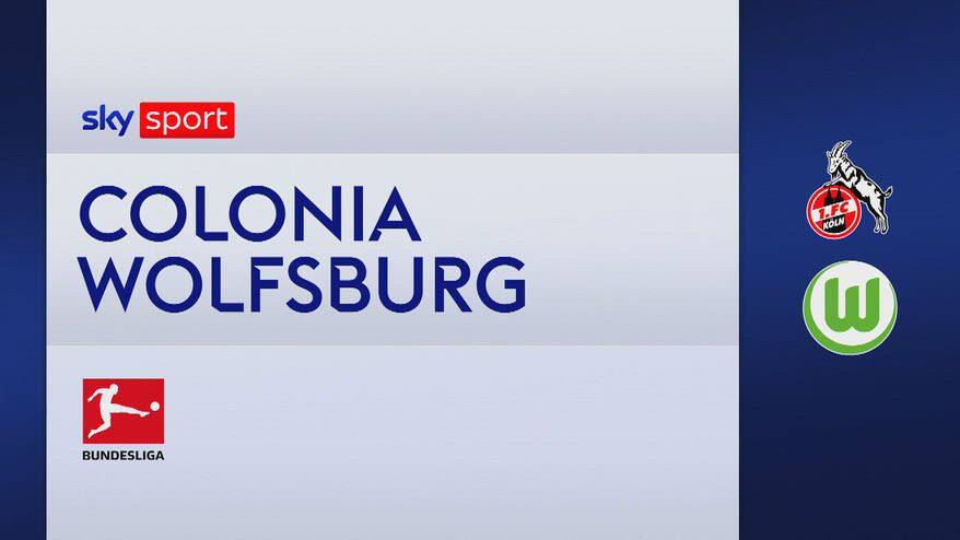 Colonia-Wolfsburg 1-0: gol e highlights