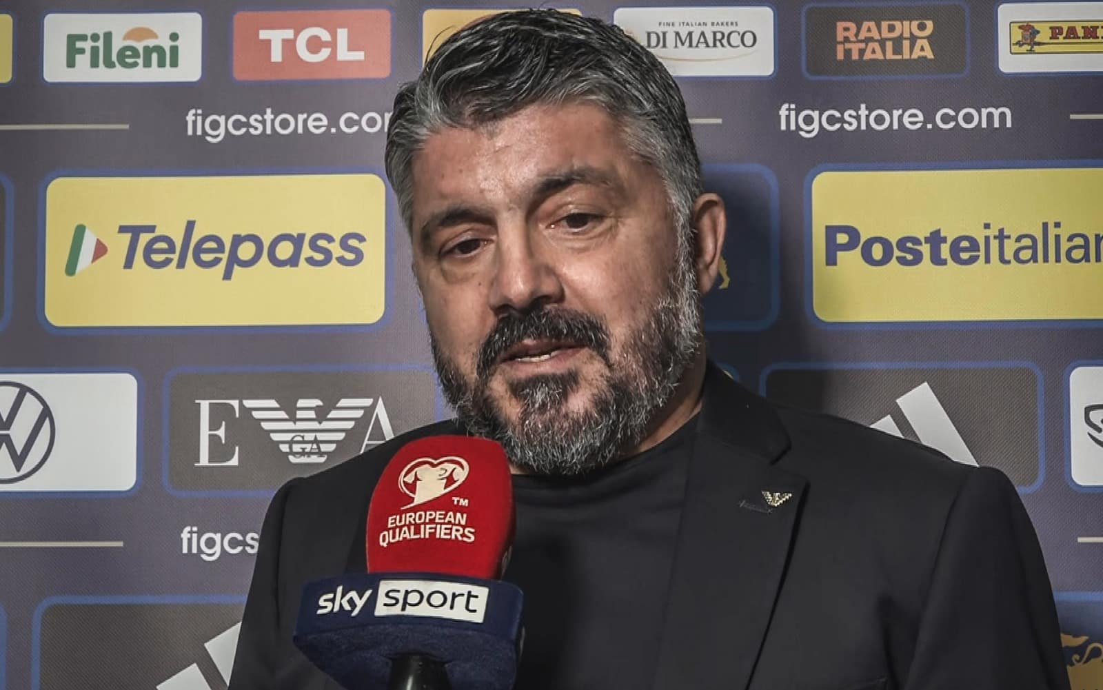 Bosnia-Italia, Gattuso: "Si vive per notti simili. Nessuna differenza tra Bosnia e Galles"