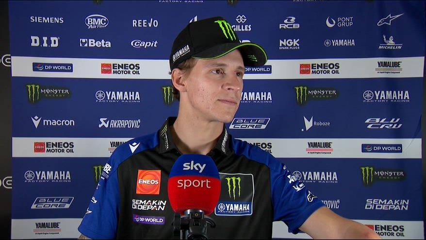 Quartararo: "Non abbiamo sfruttato la Yamaha al 100%"