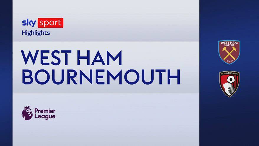 West Ham-Bournemouth 0-0: highlights