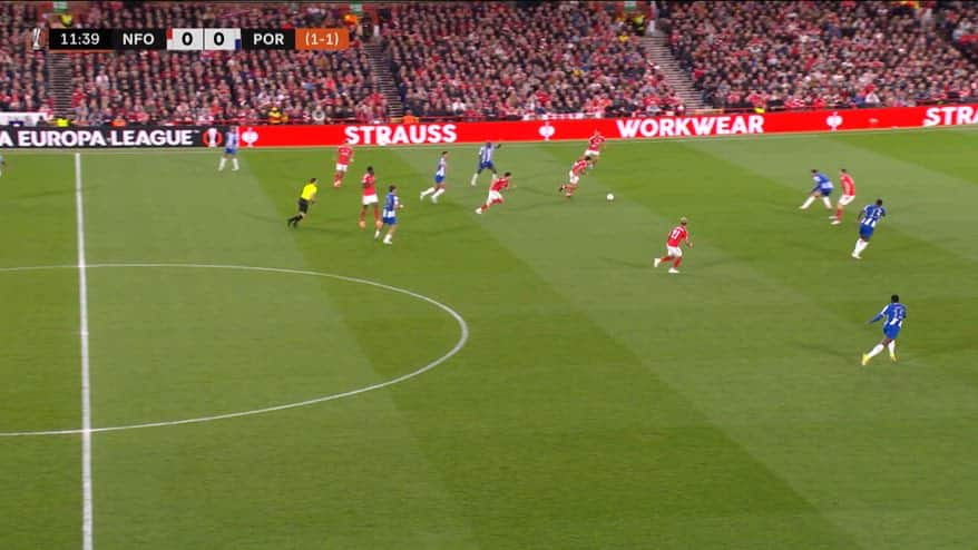 Nottingham Forest-Porto 1-0: gol e highlights