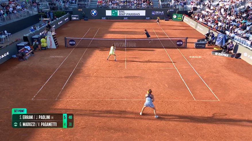 Errani/Paolini al 2° turno: battute Maduzzi/Pagnetti
