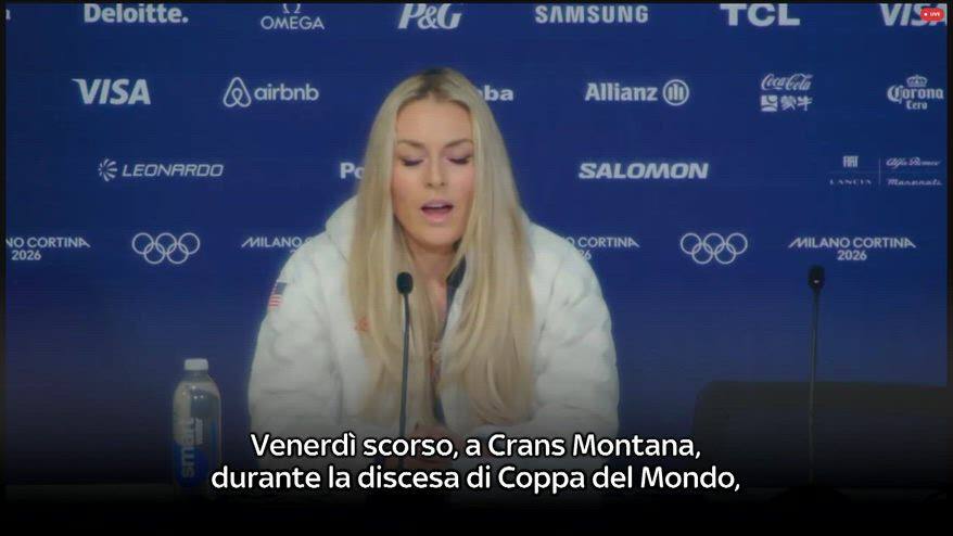 Milano-Cortina, Vonn: "Crociato rotto ma ci sarò"