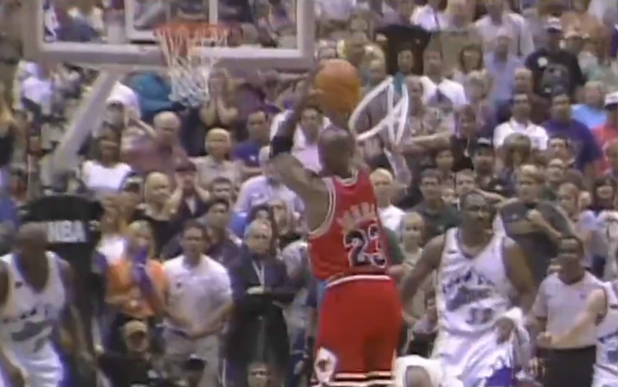 NBA, 28 anni fa il tiro di Jordan stendeva Utah alle FInals: un'azione leggendaria. VIDEO