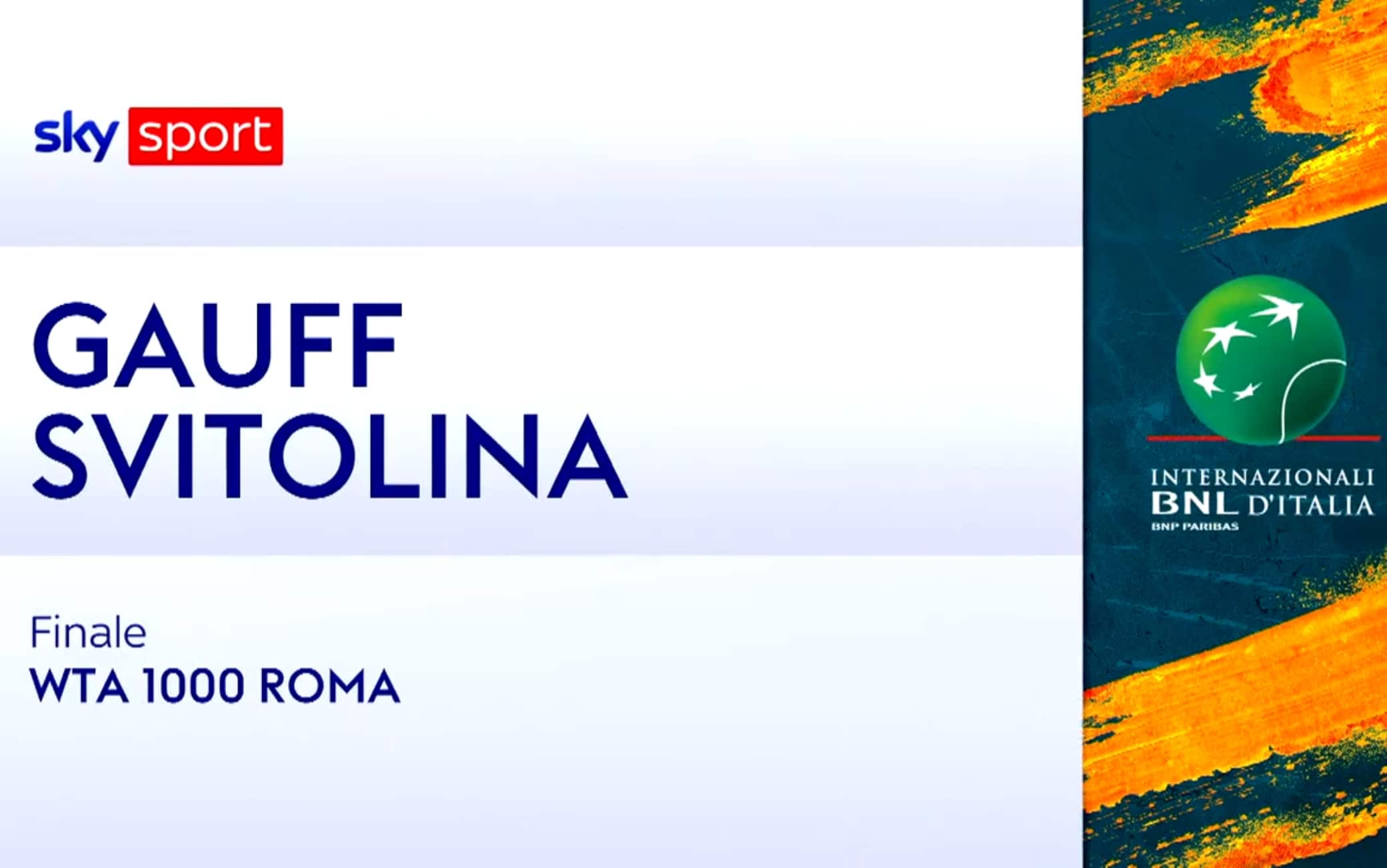 Svitolina-Gauff: highlights Wta Roma