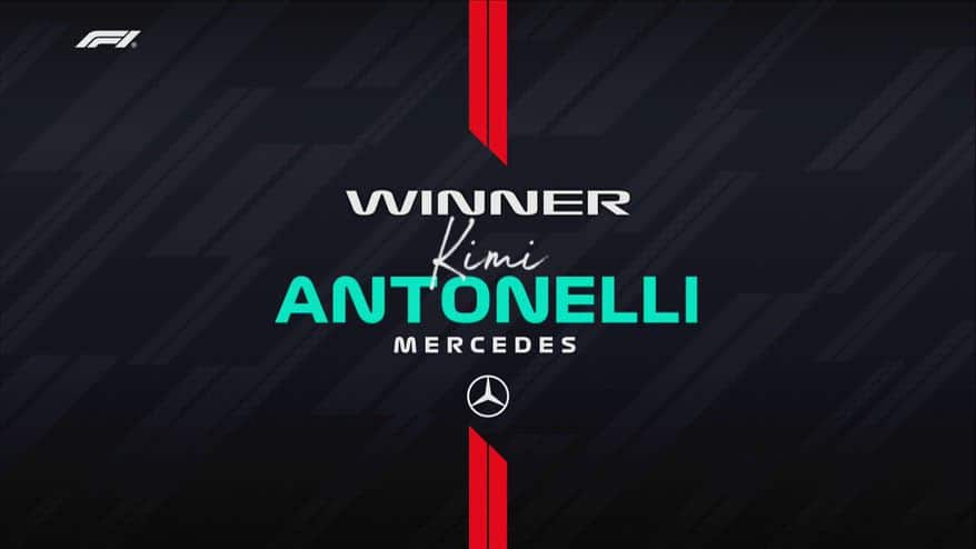 F1, Antonelli vince la Sprint a Silverstone: i risultati