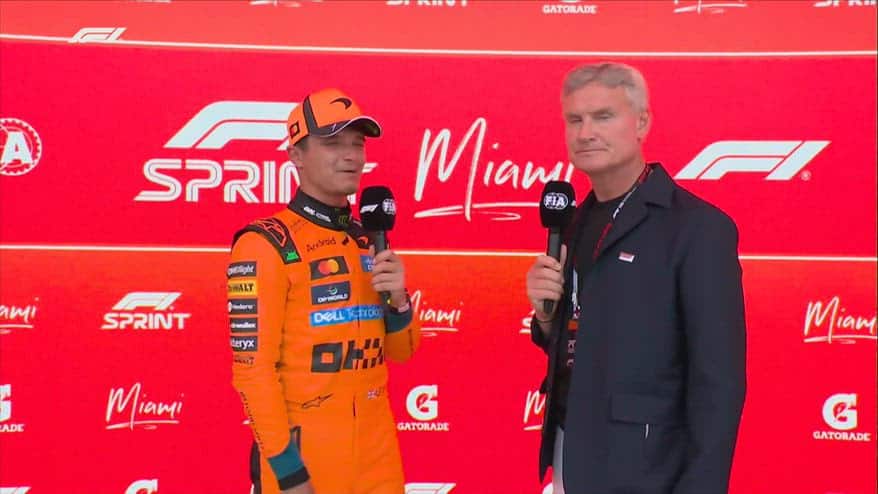 Norris: "E' bello tornare sul gradino più alto"