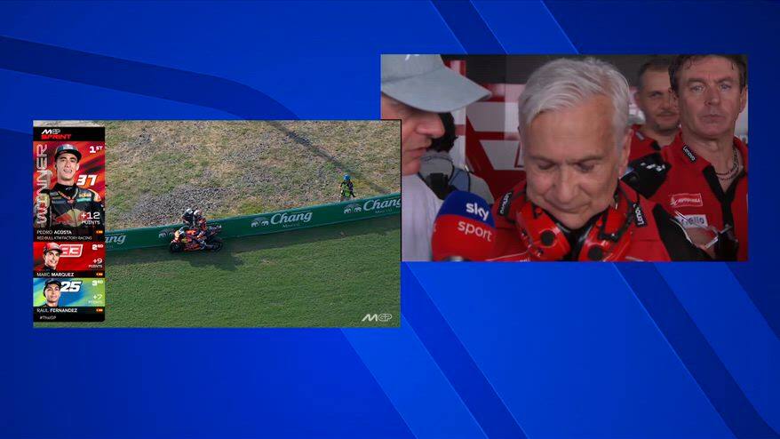 Tardozzi: "Contatto Marquez-Acosta? Penalità che non c'è"