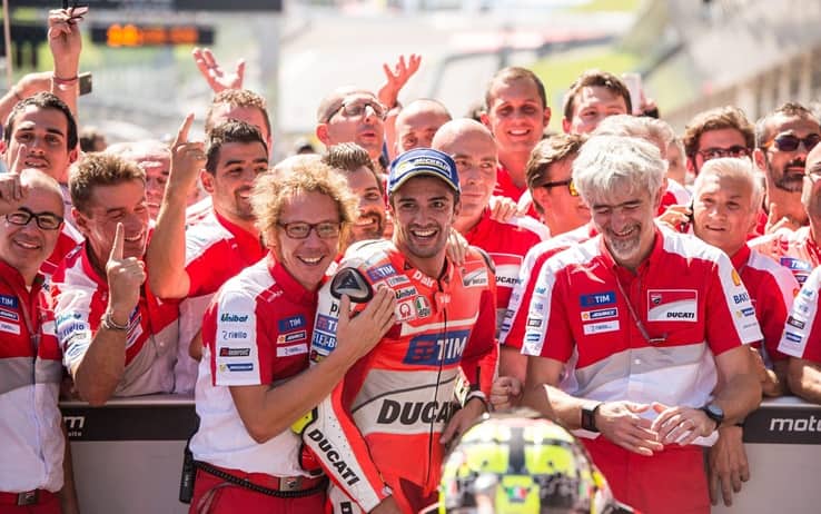  GP d'Austria 2016: Iannone e Dall'Igna