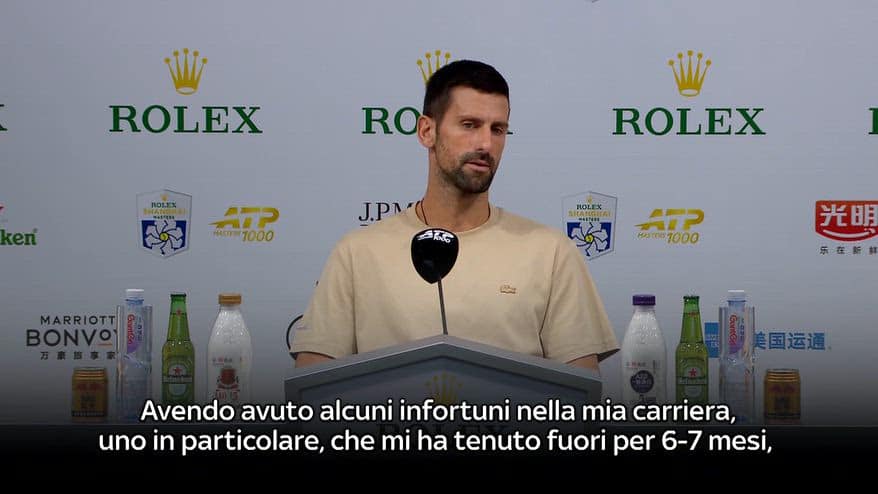 Djokovic: "Sinner fa bene a pensare al futuro"