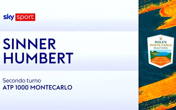 Sinner-Humbert: highlights Atp Monte-Carlo. VIDEO