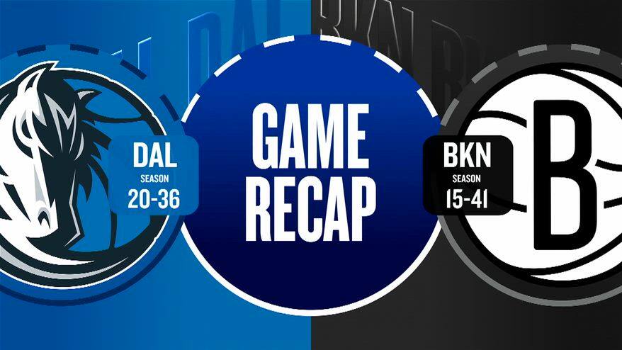NBA Highlights: Brooklyn-Dallas 114-123
