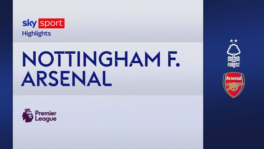 Nottingham Forest-Arsenal 0-0: highlights