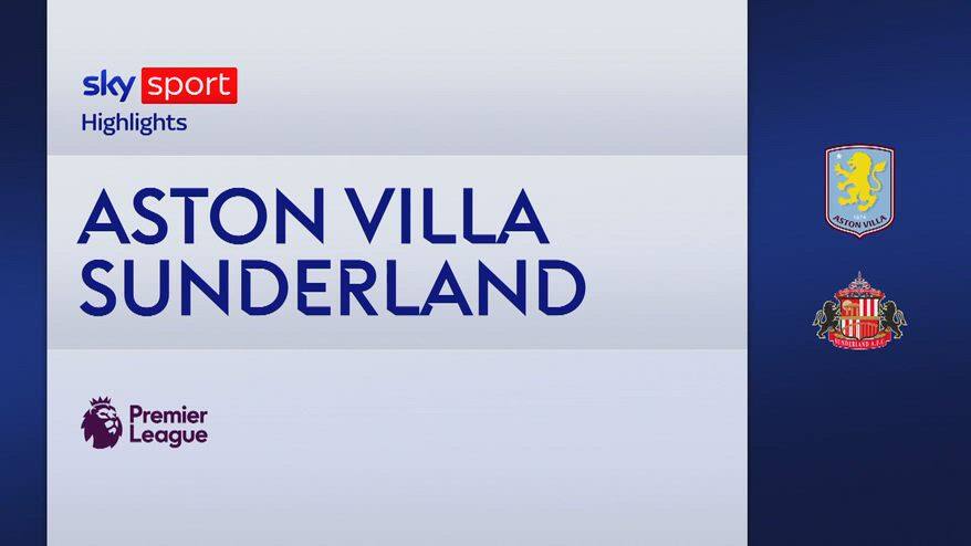 Aston Villa-Sunderland 4-3: gol e highlights
