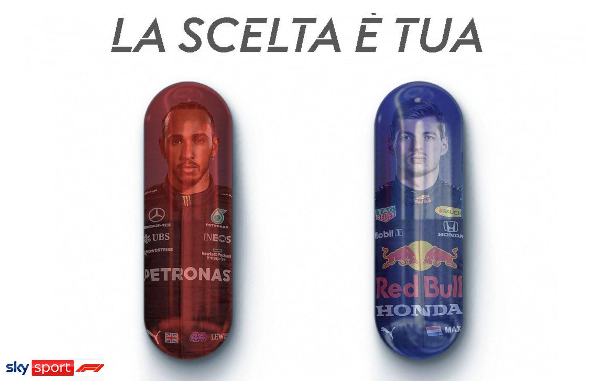 Hamilton Verstappen, la scelta è tua