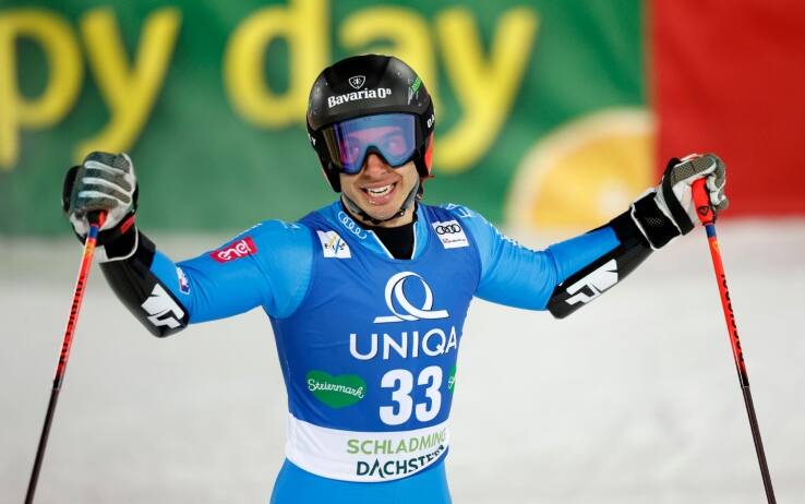 Borsotti precede Vinatzer e conquista il titolo italiano di gigante
