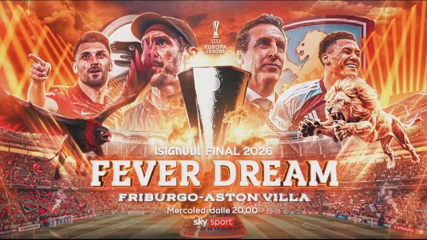 "Fever Dream", la copertina della finale di Europa League