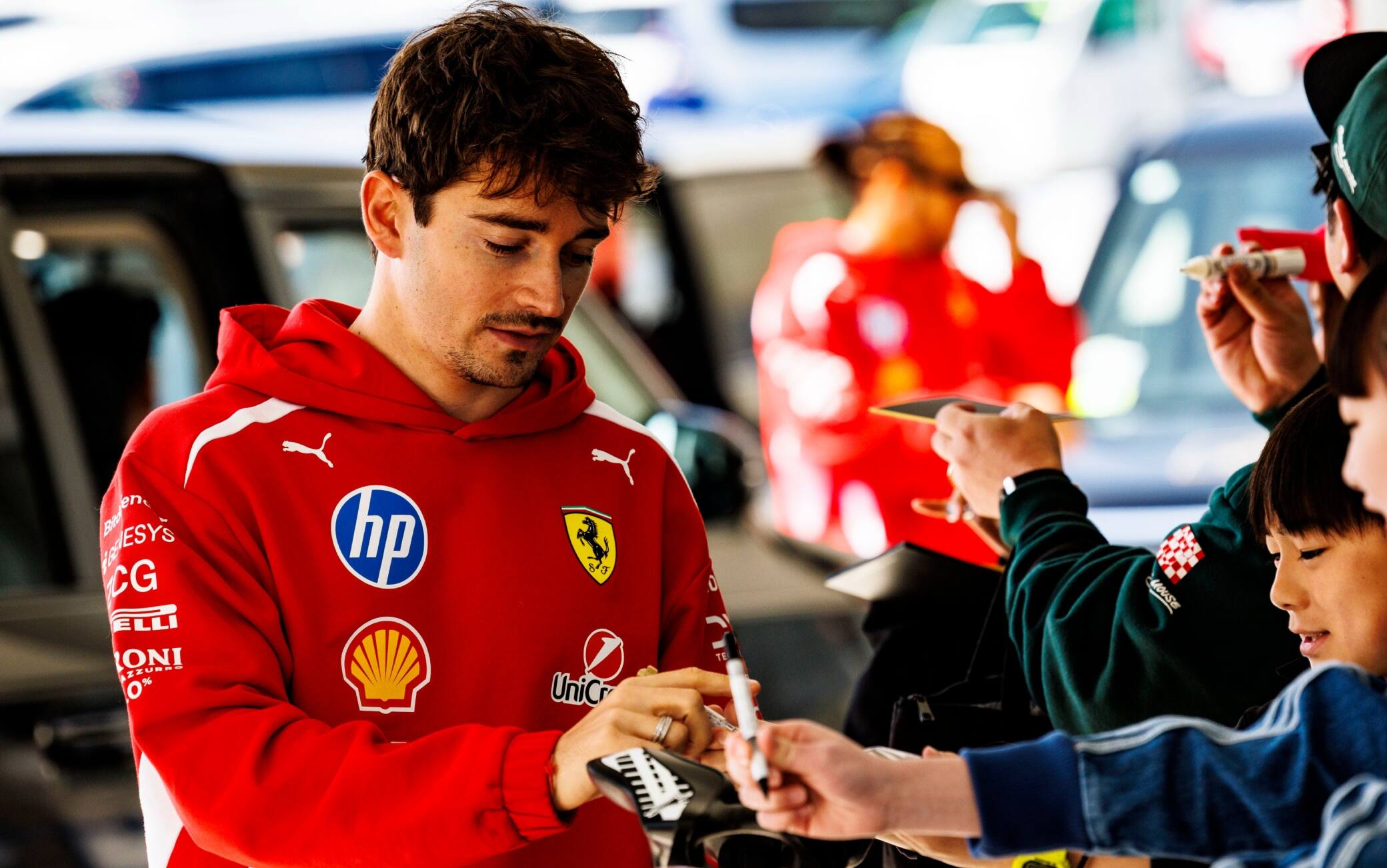 Leclerc dopo le libere in Giappone: "Passo gara c'è, dobbiamo lavorare sulla qualifica"