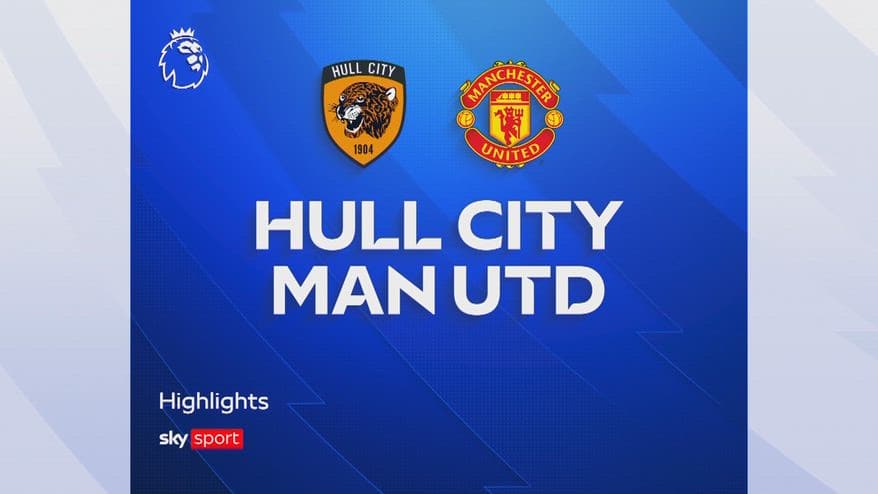 Hull City-Manchester United 2-0: gol e highlights