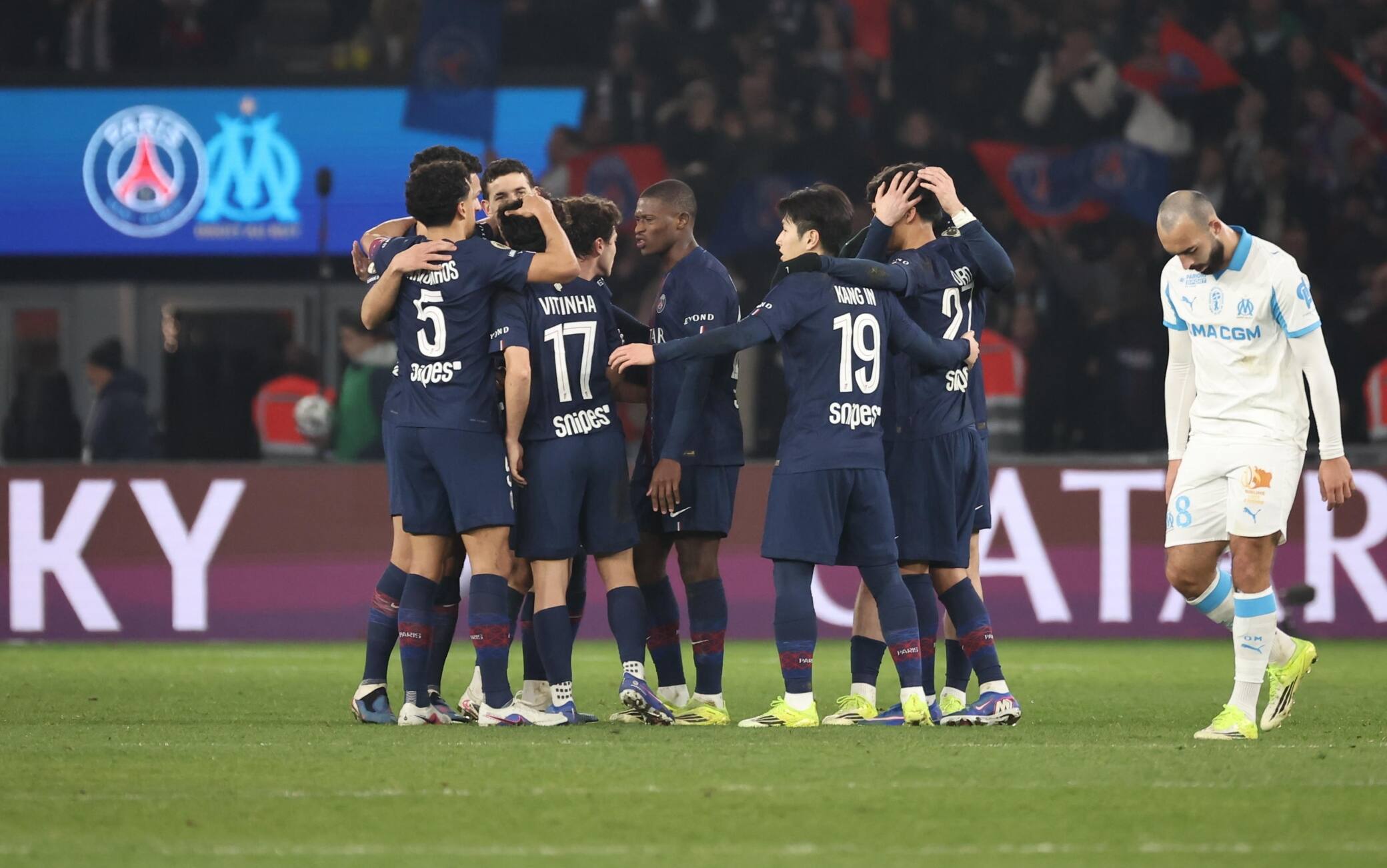 Psg-Marsiglia 5-0, gol e highlights
