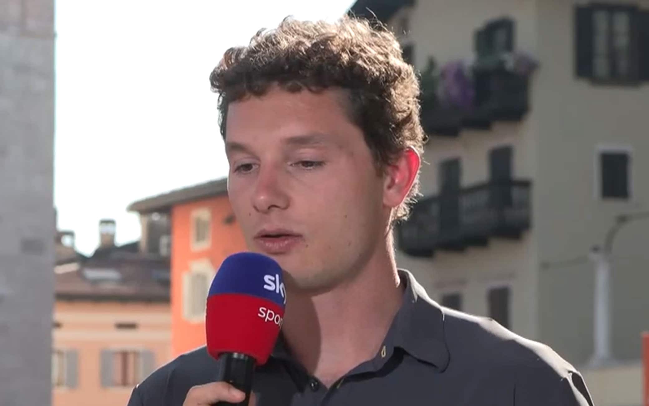 Tortu a Sky: “So quanto valgo, tornerò ai miei livelli. Obiettivo i Mondiali di settembre”