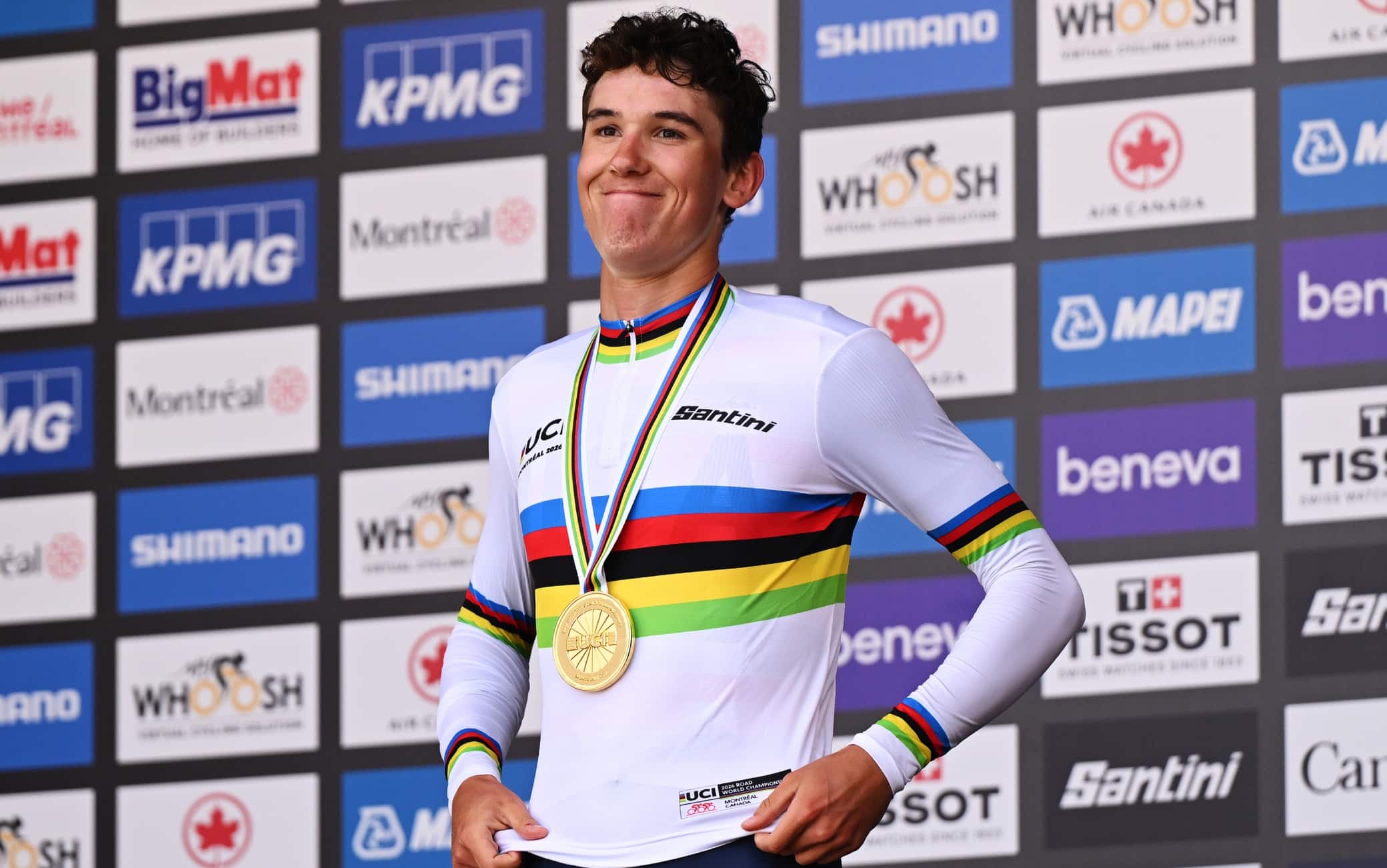 Barry, colpo alla Pogacar: è oro mondiale U23. 6° Scalco