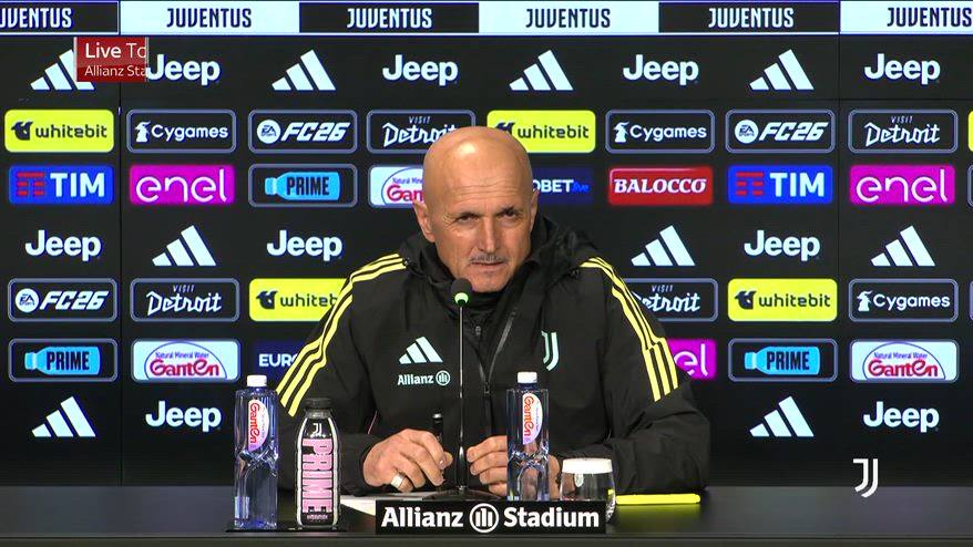 Spalletti: "Vlahovic domani non ci sarà, si punta a Udine"