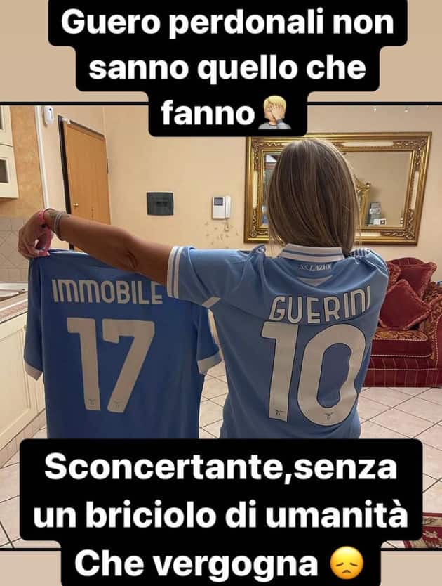 Le parole di Immobile su Instagram