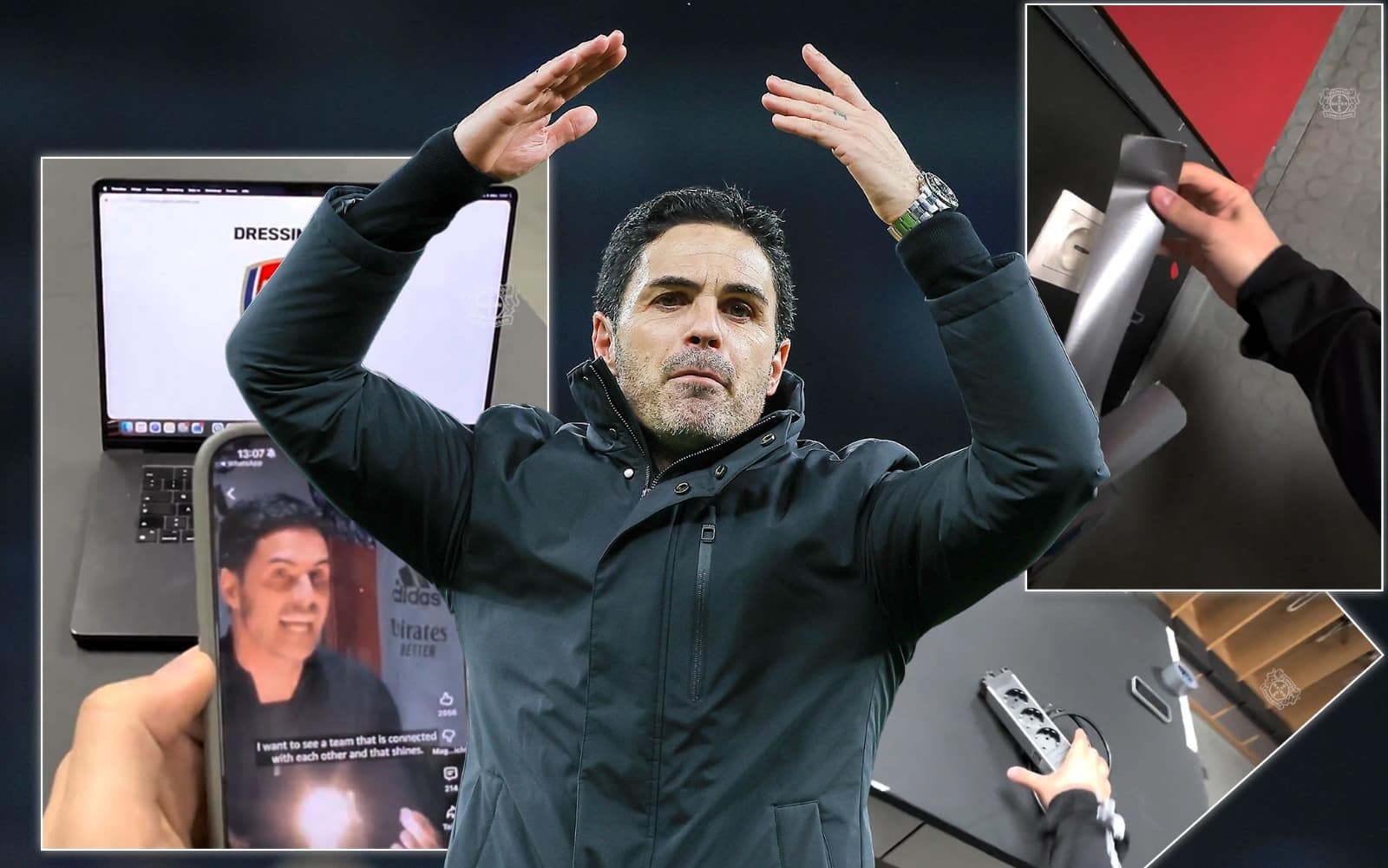 "Squadra che si illumina?"? Il Leverkusen tappa le prese ad Arteta: il video è esilarante